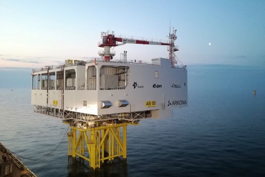 Sous station electrique mer chantiers atlantique