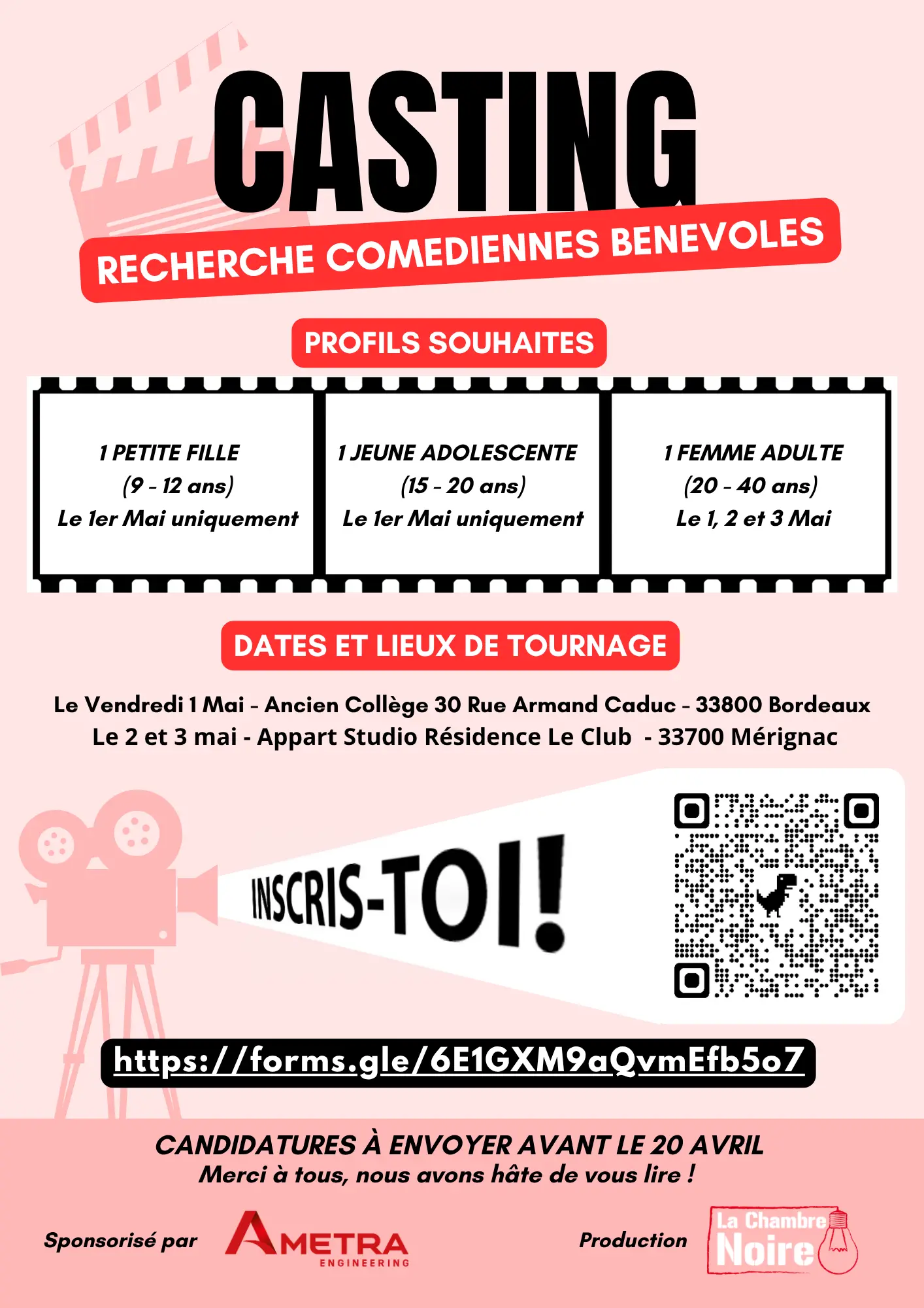 AFFICHE CASTING EPIPHANIE